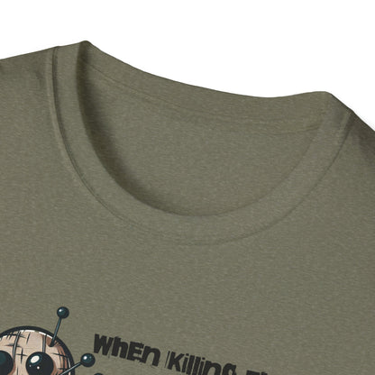 When Killing Them with Kindness Isn't Working Voodoo Doll Unisex Graphic T-Shirt