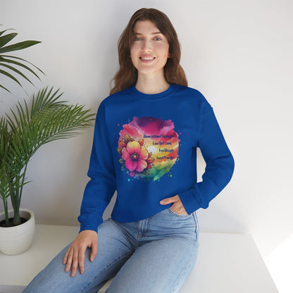 Bloom Without Apology Unisex Crewneck Sweatshirt