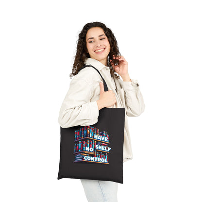 No Shelf Control Cotton Canvas Tote Bag