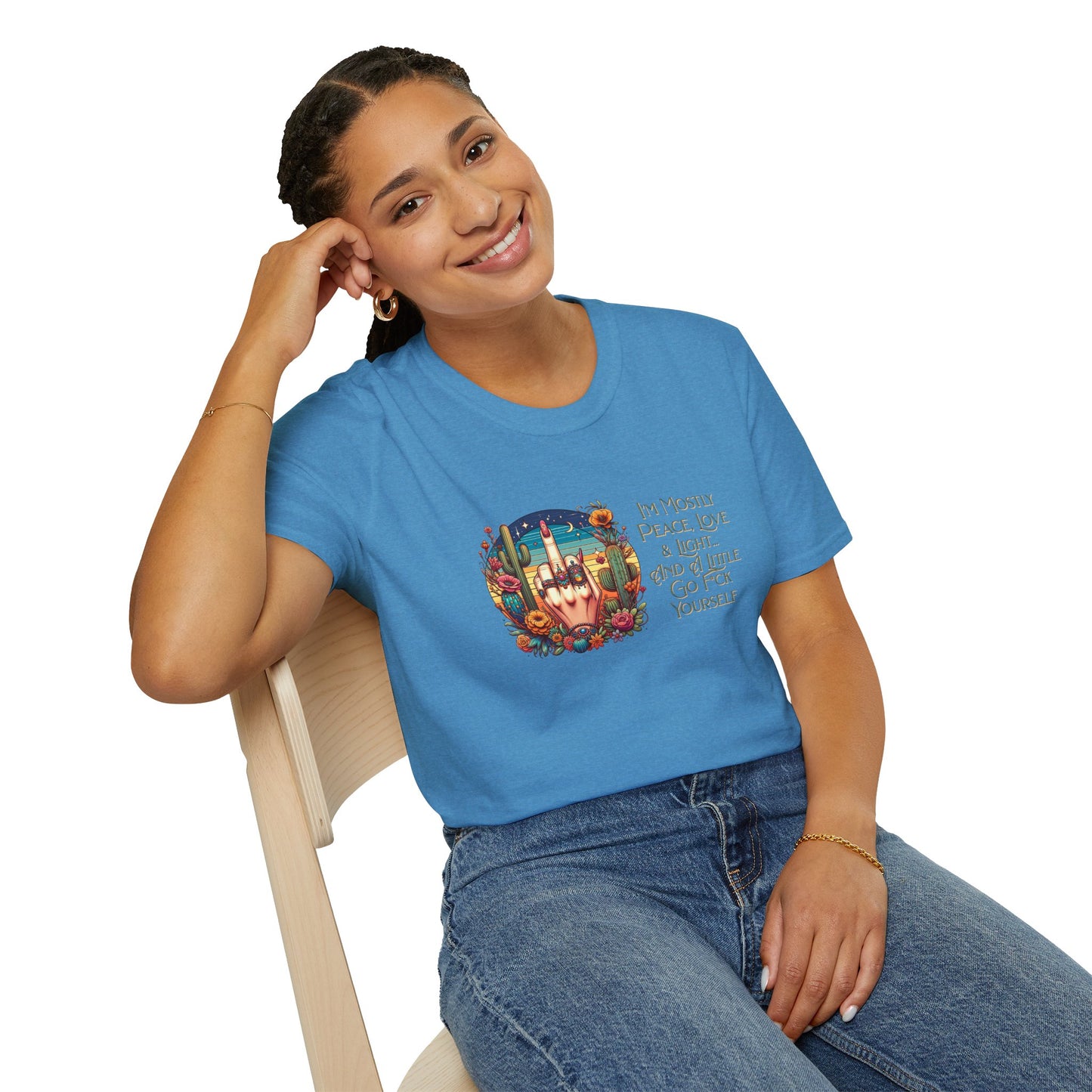 Peace, Love & Light Unisex T-Shirt