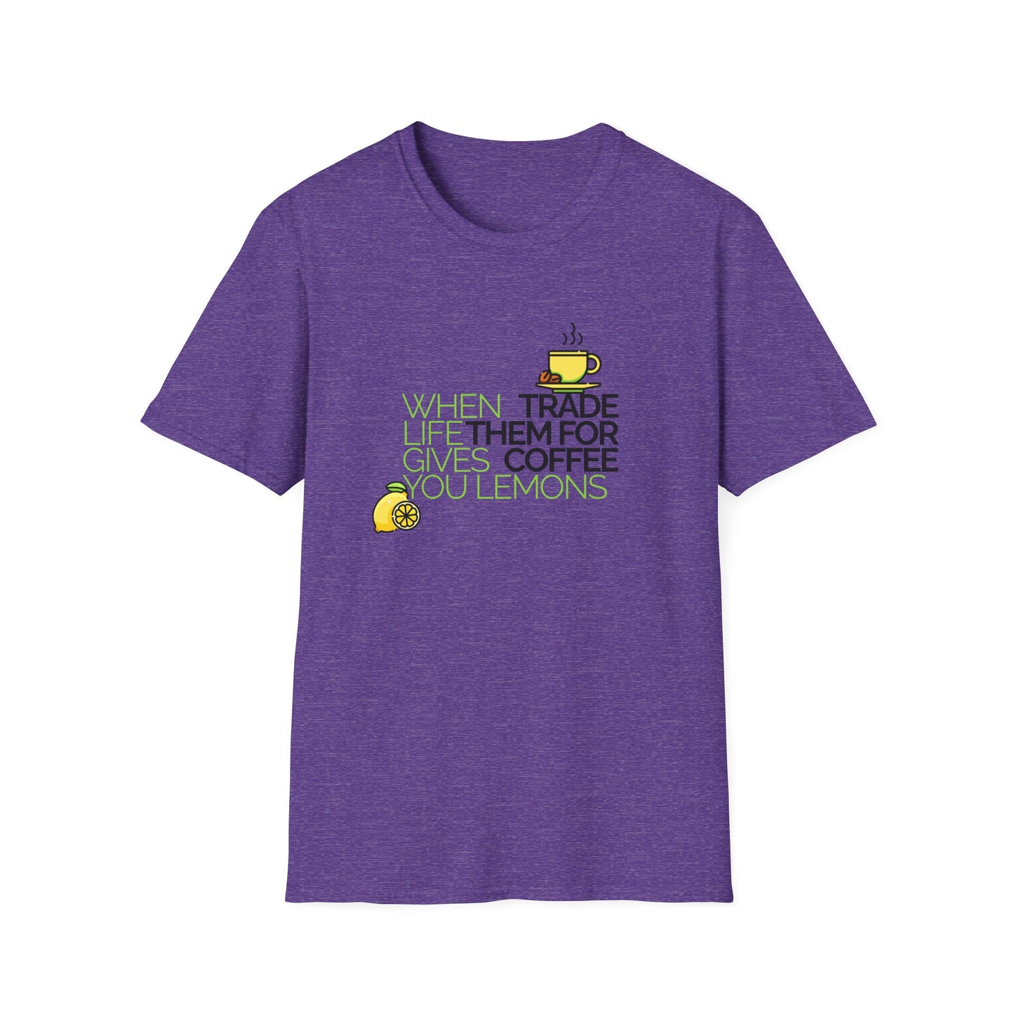 Trade Lemons for Coffee Unisex Graphic T-Shirt