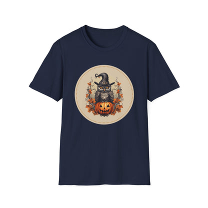 Halloween Owl Unisex Graphic T-Shirt