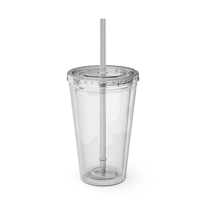 Love Wins 16oz. Insulated Tumbler with Straw