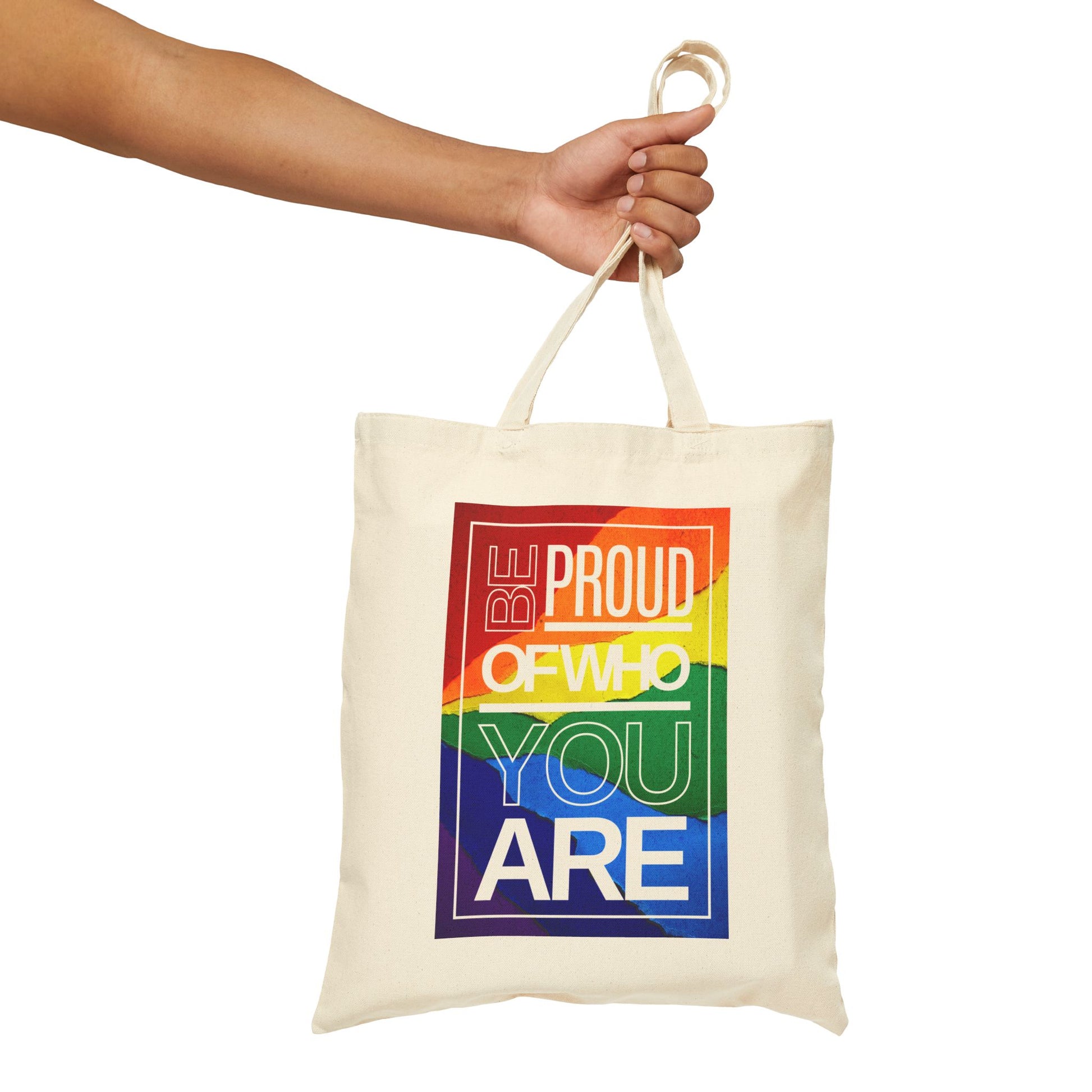 be proud pride tote bag