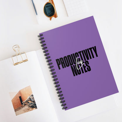 Productivity Notes (Lies) Journal Notebook