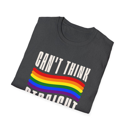 Can't Think Straight Unisex Graphic T-Shirt