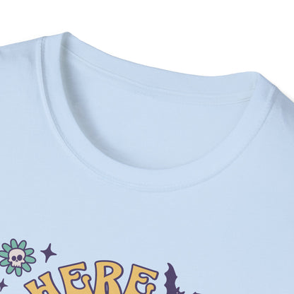 Here for the Boos Unisex Graphic T-Shirt