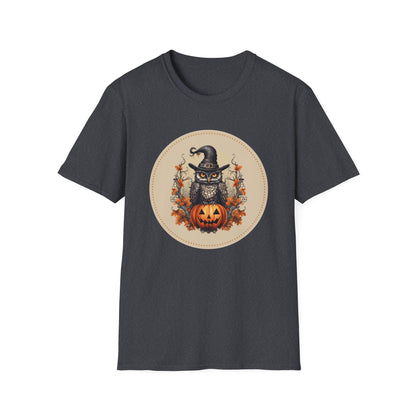 Halloween Owl Unisex Graphic T-Shirt
