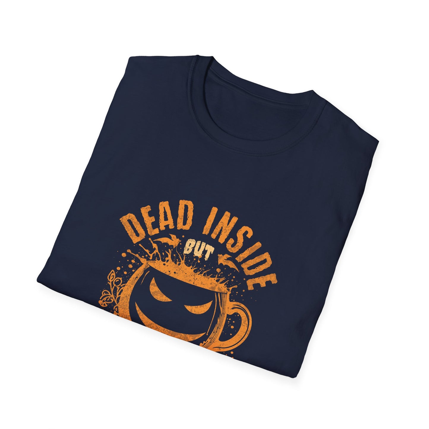 Dead Inside But Caffeinated Unisex Graphic T-Shirt