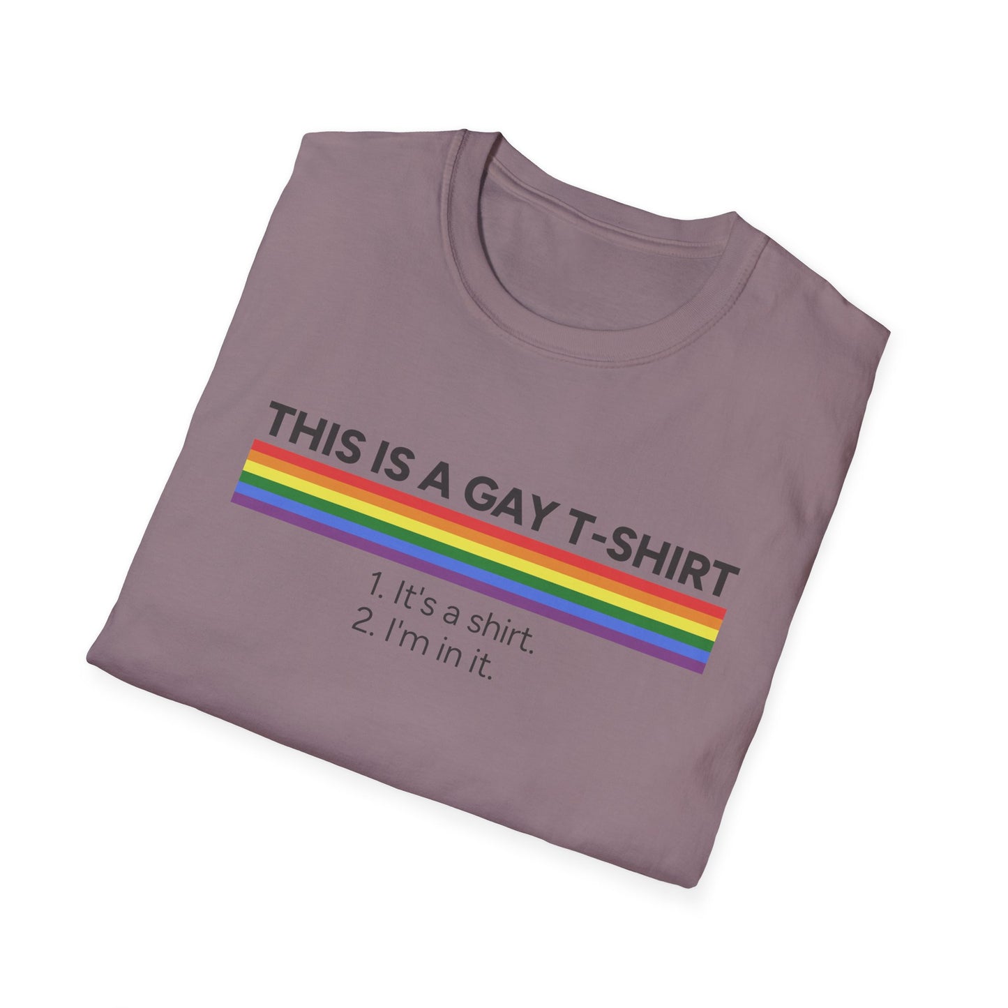 This is a Gay T-Shirt Unisex Graphic T-Shirt