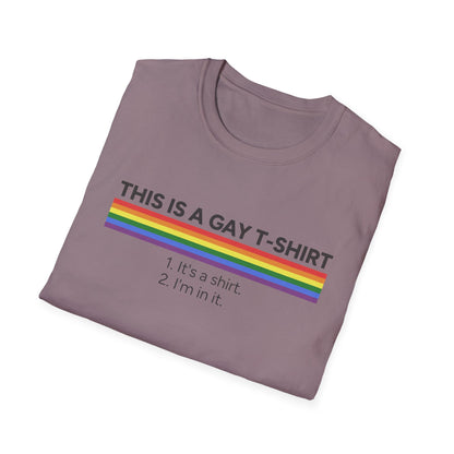This is a Gay T-Shirt Unisex Graphic T-Shirt