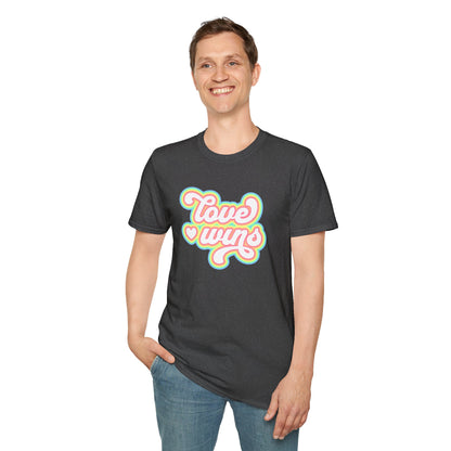 Love Wins Unisex Graphic T-Shirt
