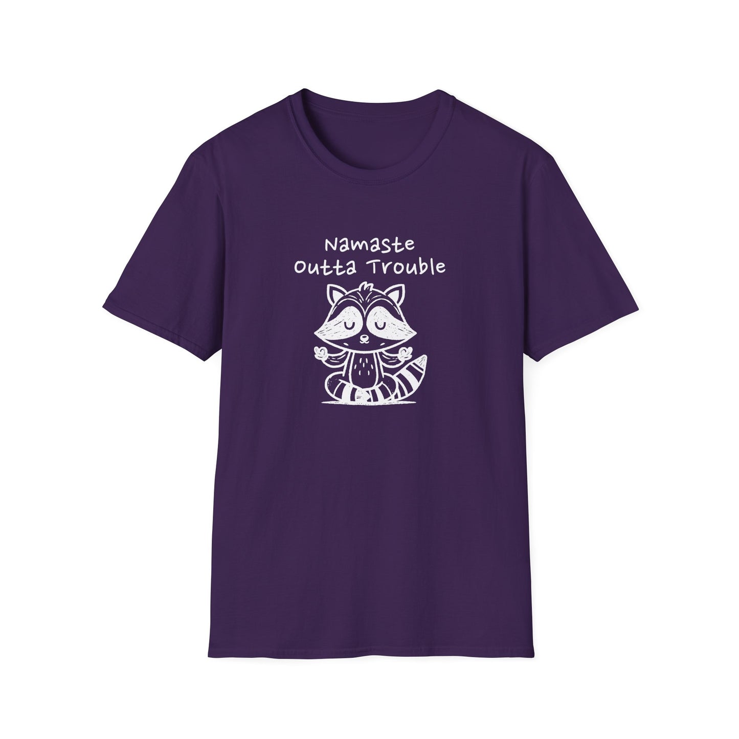 Namaste Outta Trouble Unisex Graphic T-Shirt