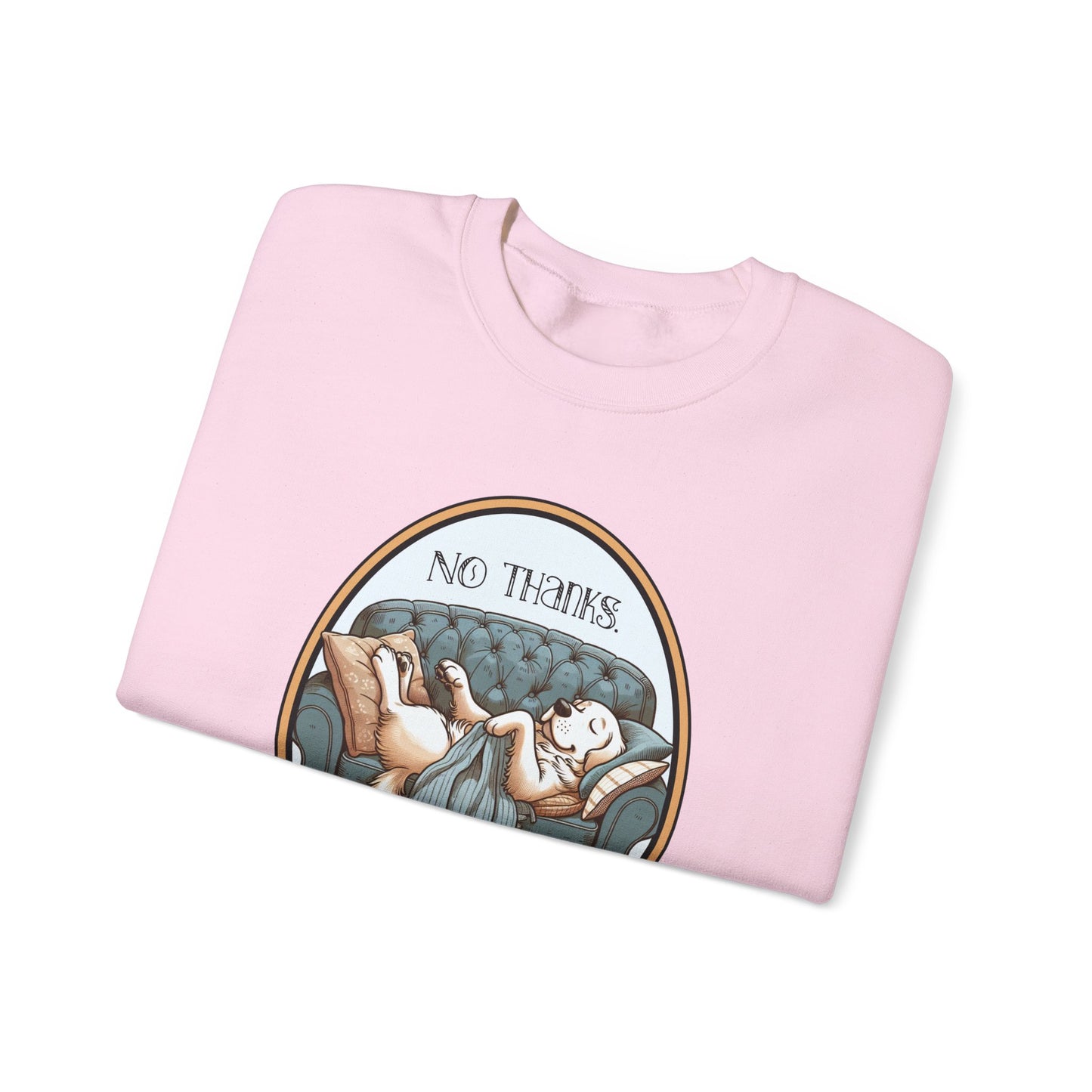 No Thanks Unisex Crewneck Sweatshirt