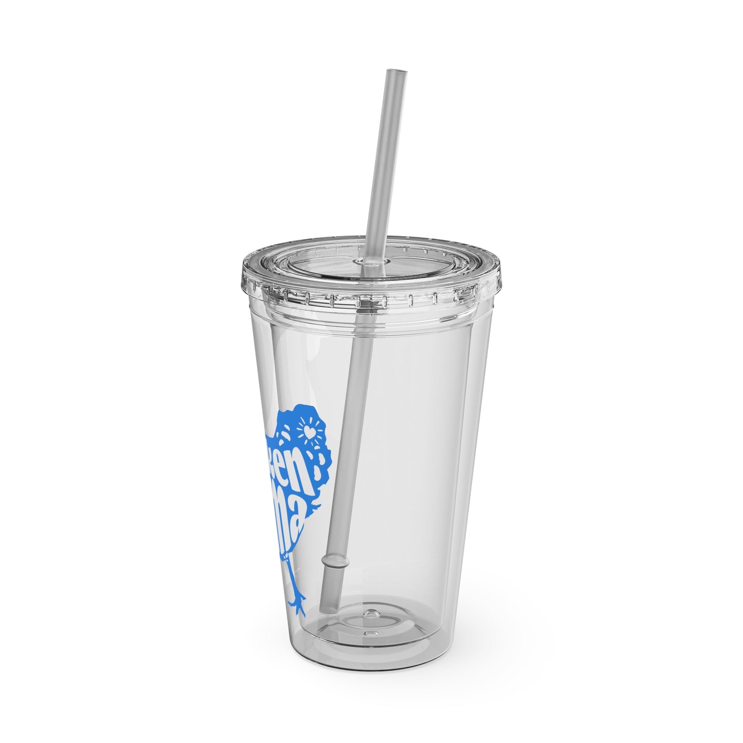 Chicken Mama 16oz Insulated Tumbler with Straw