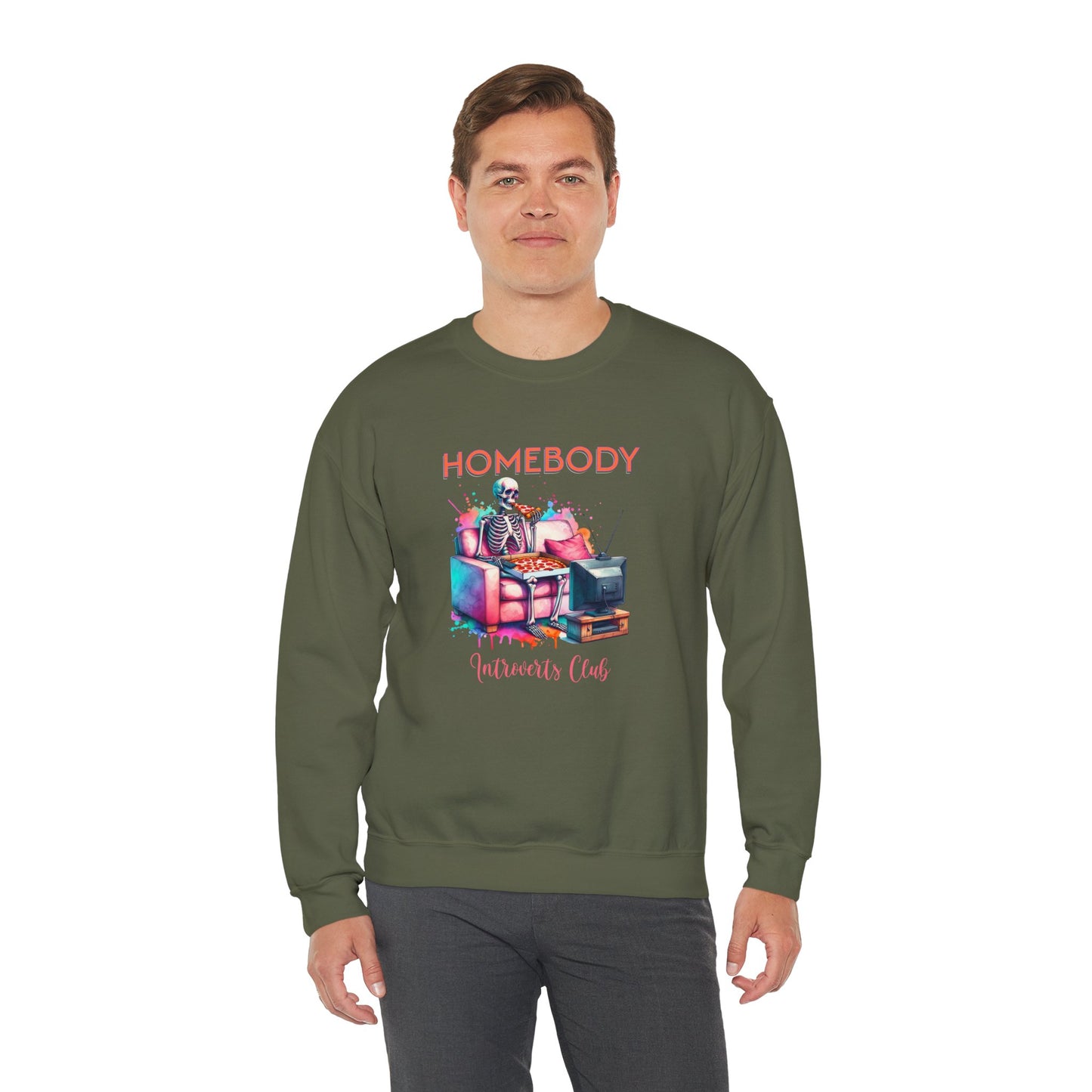 Homebody Unisex Crewneck Sweatshirt