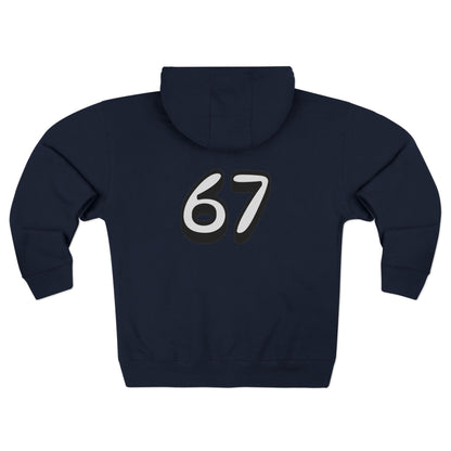 41 / 67 Meme Unisex Zip Hoodie