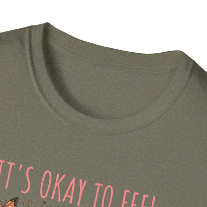 It's Okay to Feel All the Feels Unisex Graphic T-Shirt