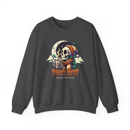 Spooky Coffee Crewneck Sweatshirt