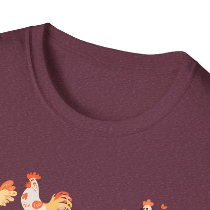 It's Not Hoarding If It's Chickens Unisex Graphic T-Shirt