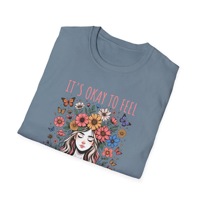 It's Okay to Feel All the Feels Unisex Graphic T-Shirt