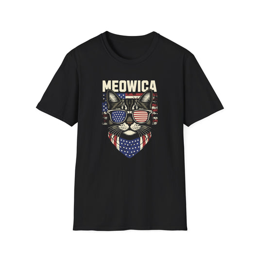 Meowica Cat Unisex Graphic T-Shirt