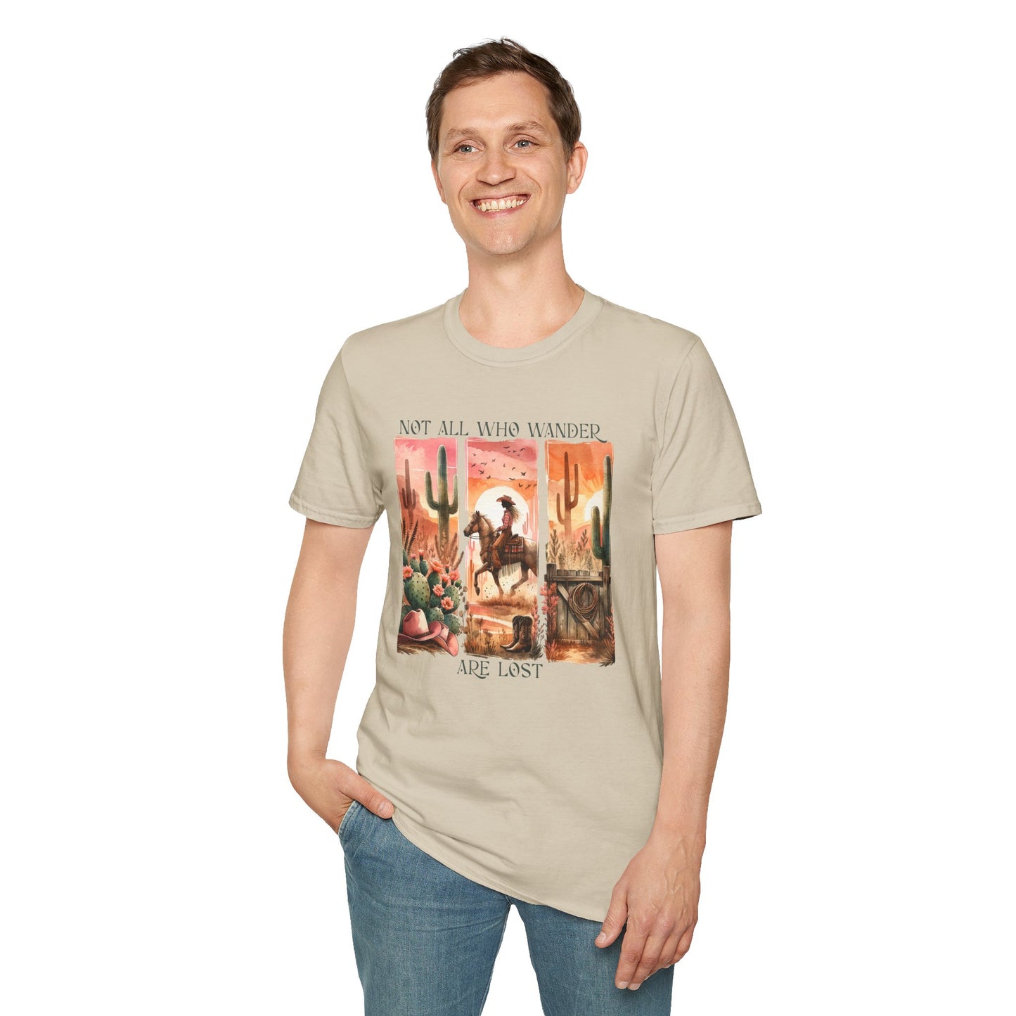 Not All Who Wander Are Lost Unisex Graphic T-Shirt
