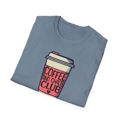 Coffee and Chaos Club Unisex T-Shirt