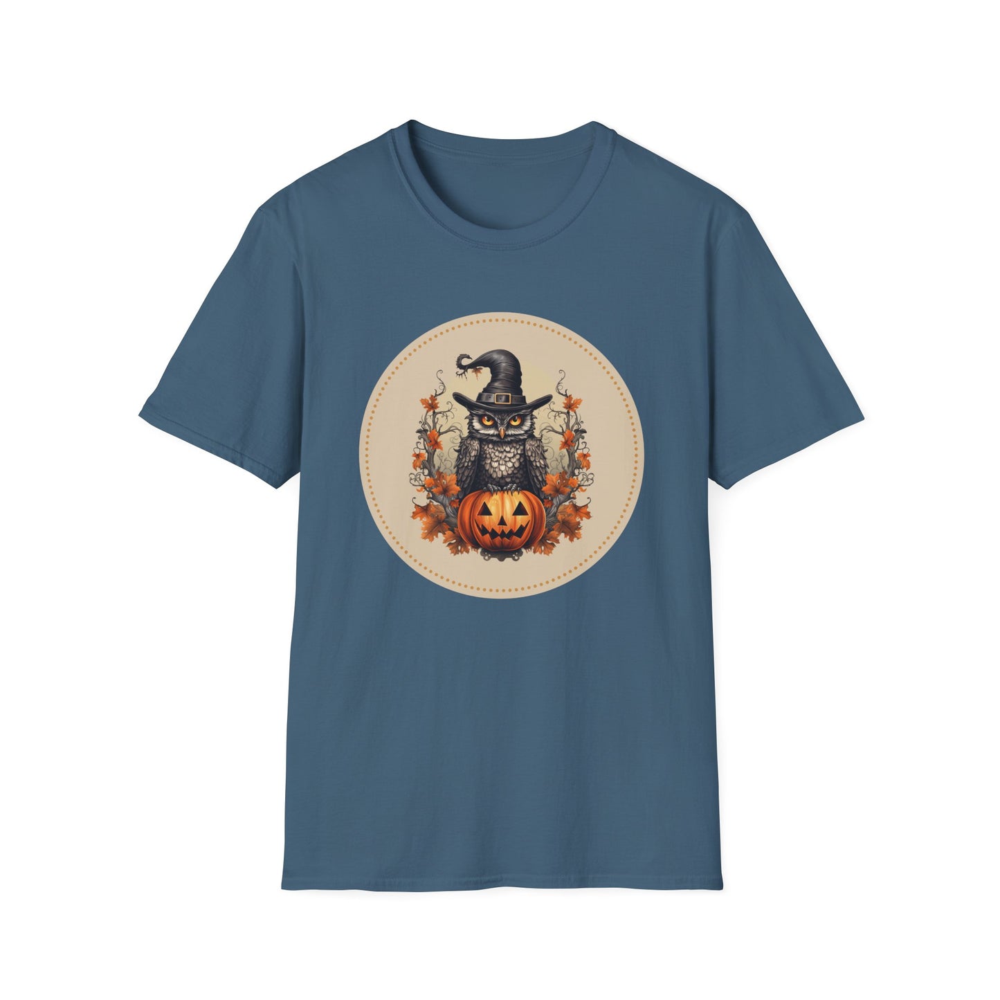 Halloween Owl Unisex Graphic T-Shirt