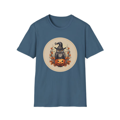 Halloween Owl Unisex Graphic T-Shirt