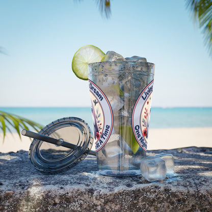 Living the Dream 16oz Insulated Tumbler with Straw