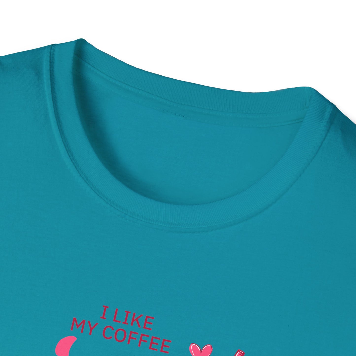 Icy Coffee & Spicy Book Lover Unisex T-Shirt