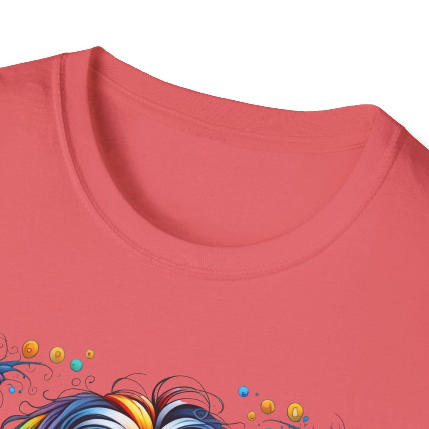 Colorful Shih Tzu Unisex Graphic T-Shirt