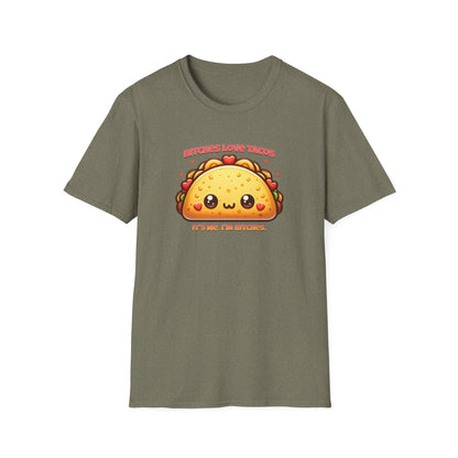 Bitches Love Tacos Unisex Graphic T-Shirt