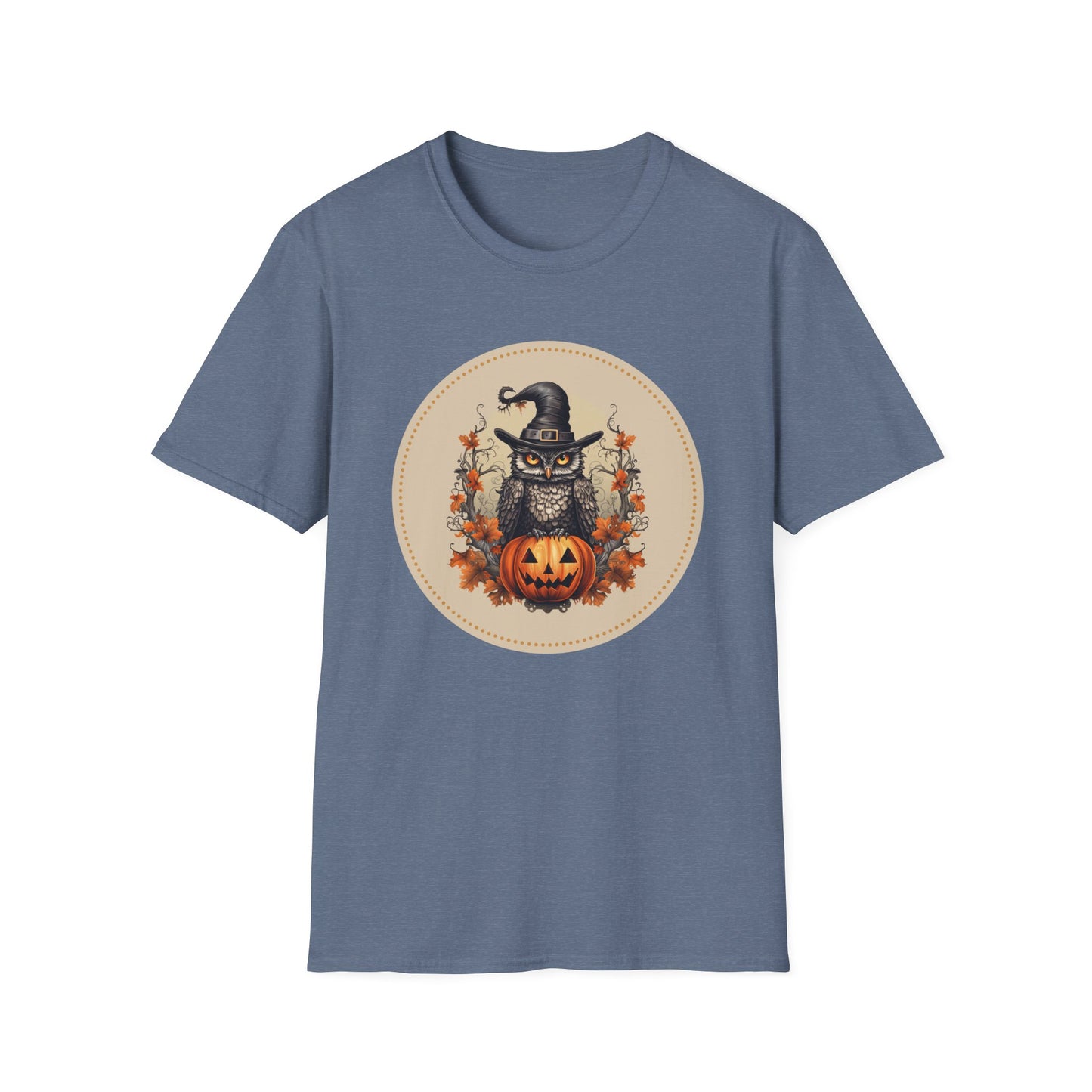 Halloween Owl Unisex Graphic T-Shirt
