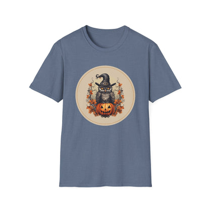 Halloween Owl Unisex Graphic T-Shirt