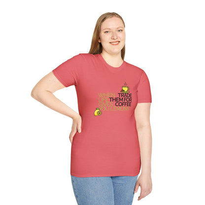 Trade Lemons for Coffee Unisex Graphic T-Shirt