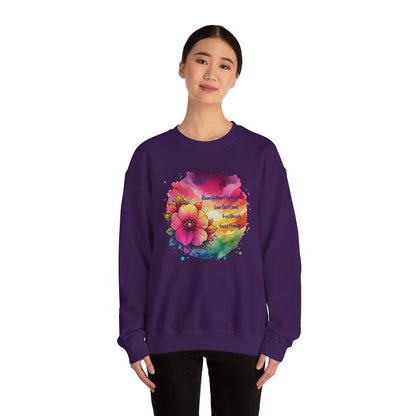 Bloom Without Apology Unisex Crewneck Sweatshirt