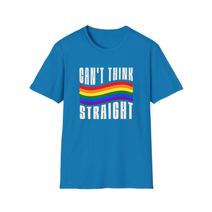 Can't Think Straight Unisex Graphic T-Shirt