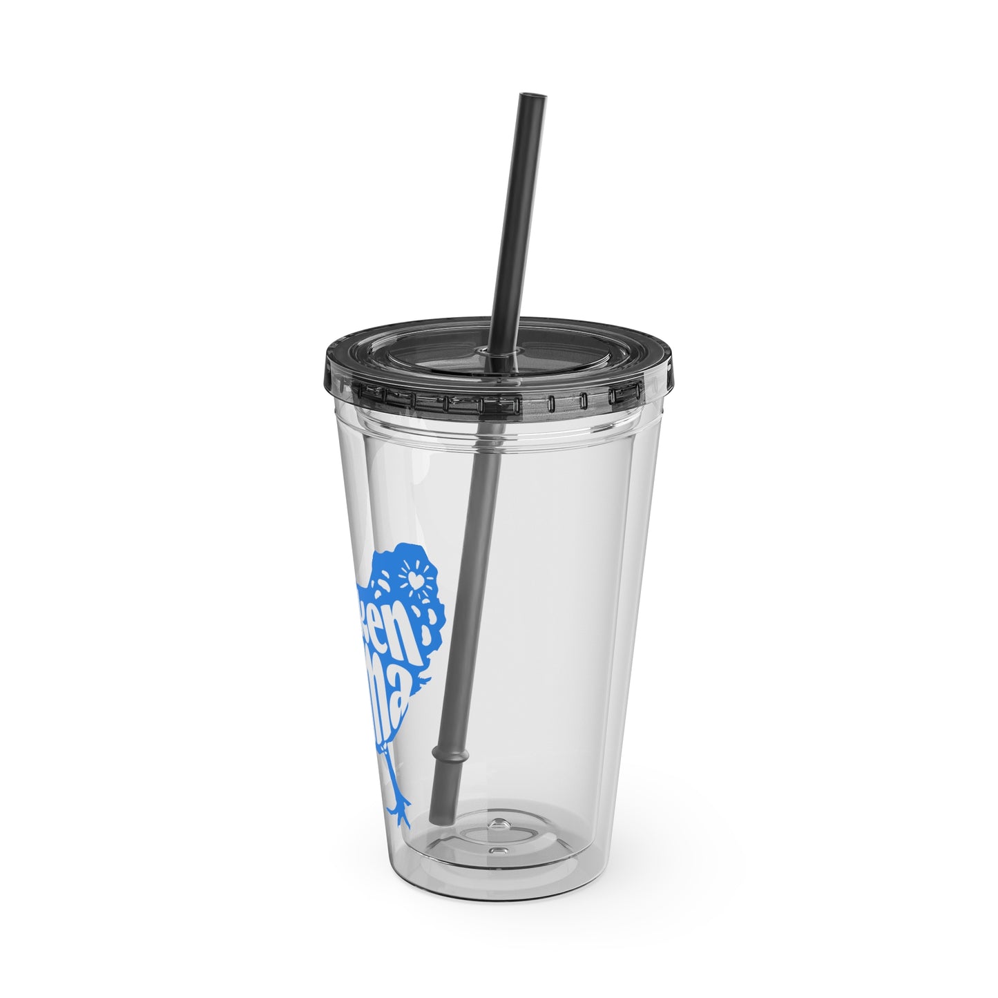 Chicken Mama 16oz Insulated Tumbler with Straw