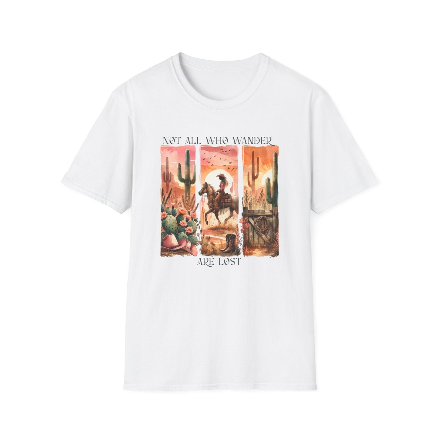 Not All Who Wander Are Lost Unisex Graphic T-Shirt