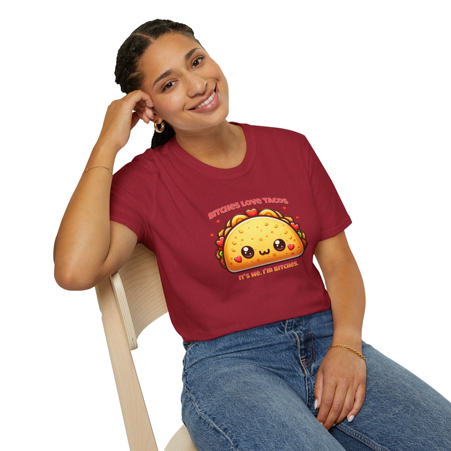 Bitches Love Tacos Unisex Graphic T-Shirt