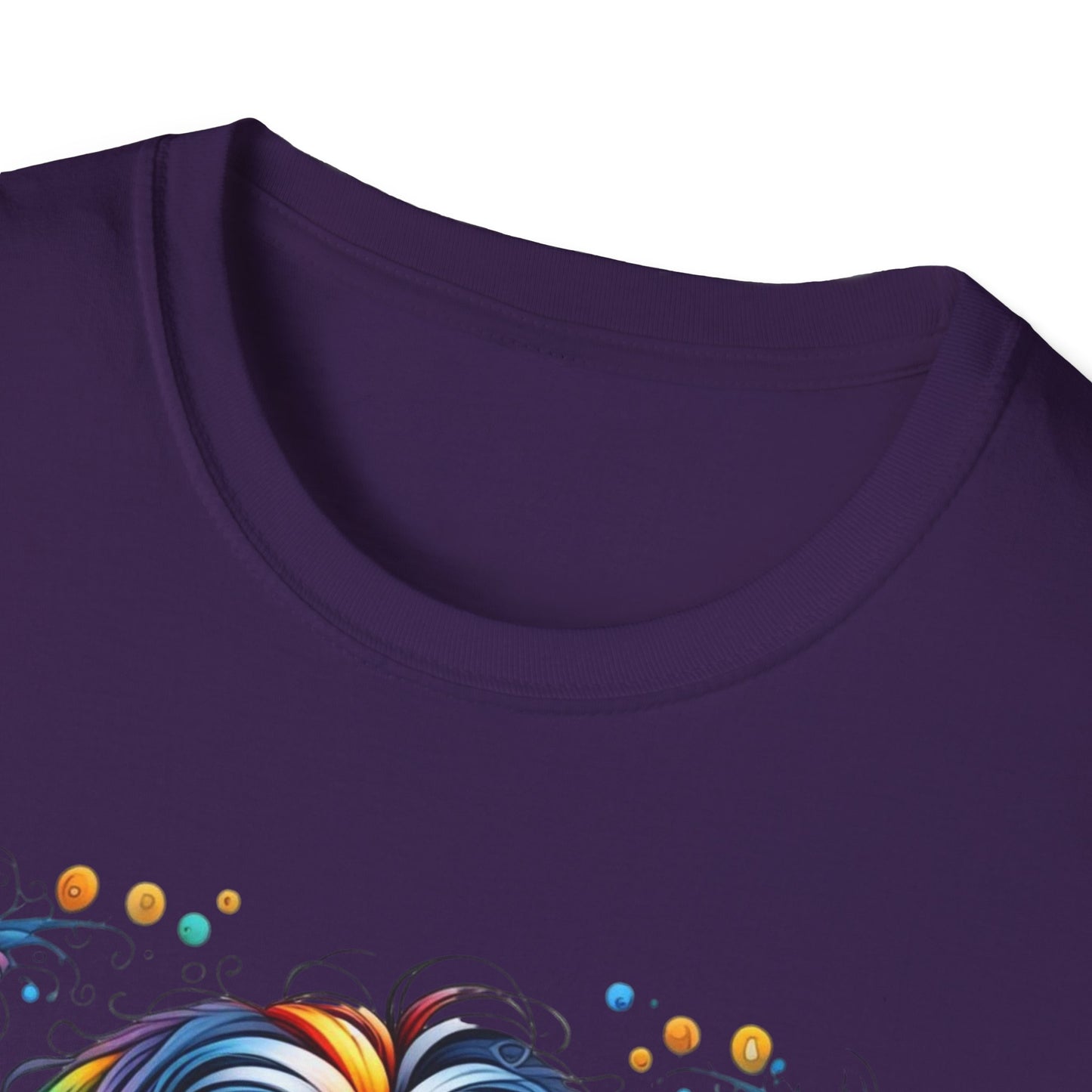 Colorful Shih Tzu Unisex Graphic T-Shirt