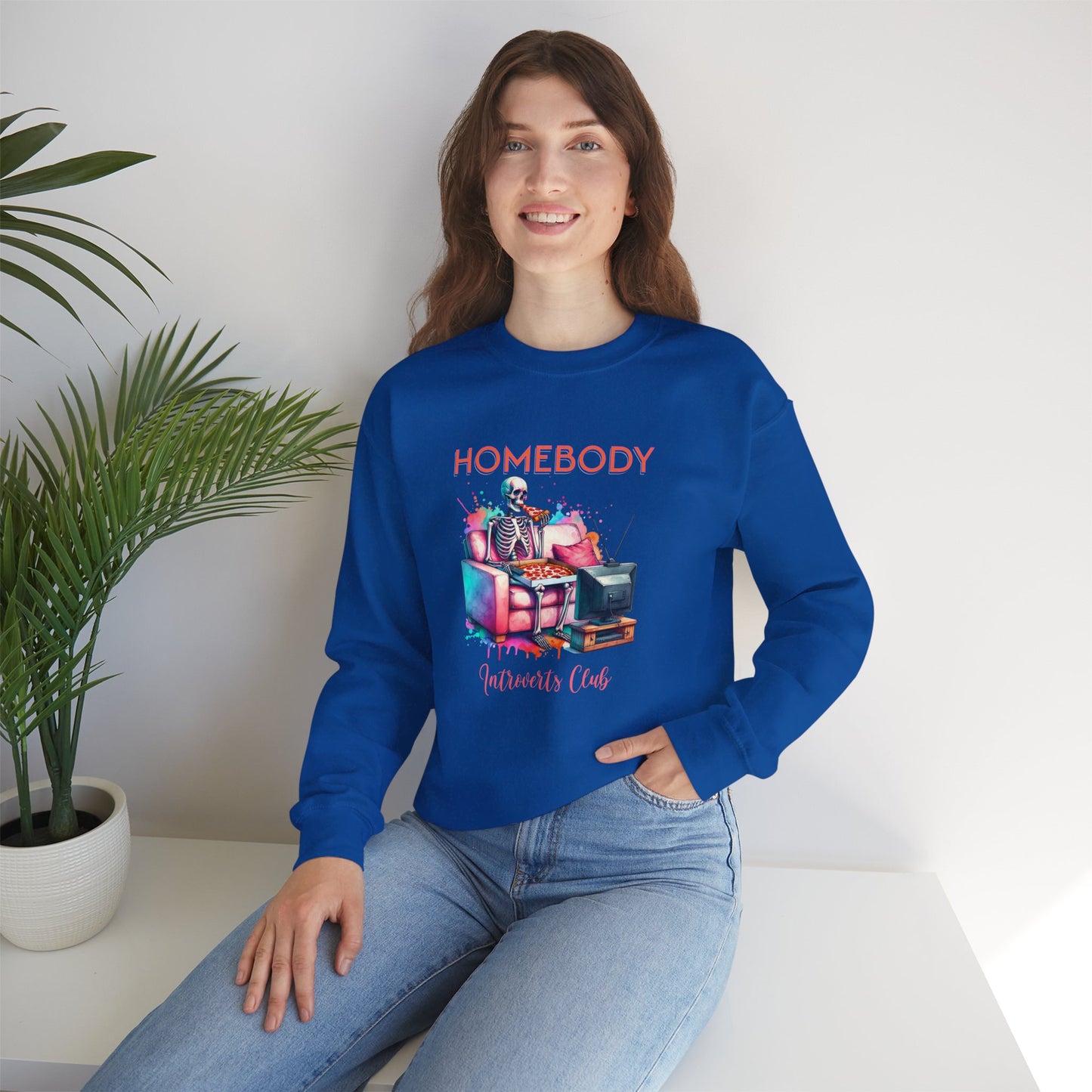 Homebody Unisex Crewneck Sweatshirt