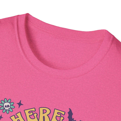 Here for the Boos Unisex Graphic T-Shirt