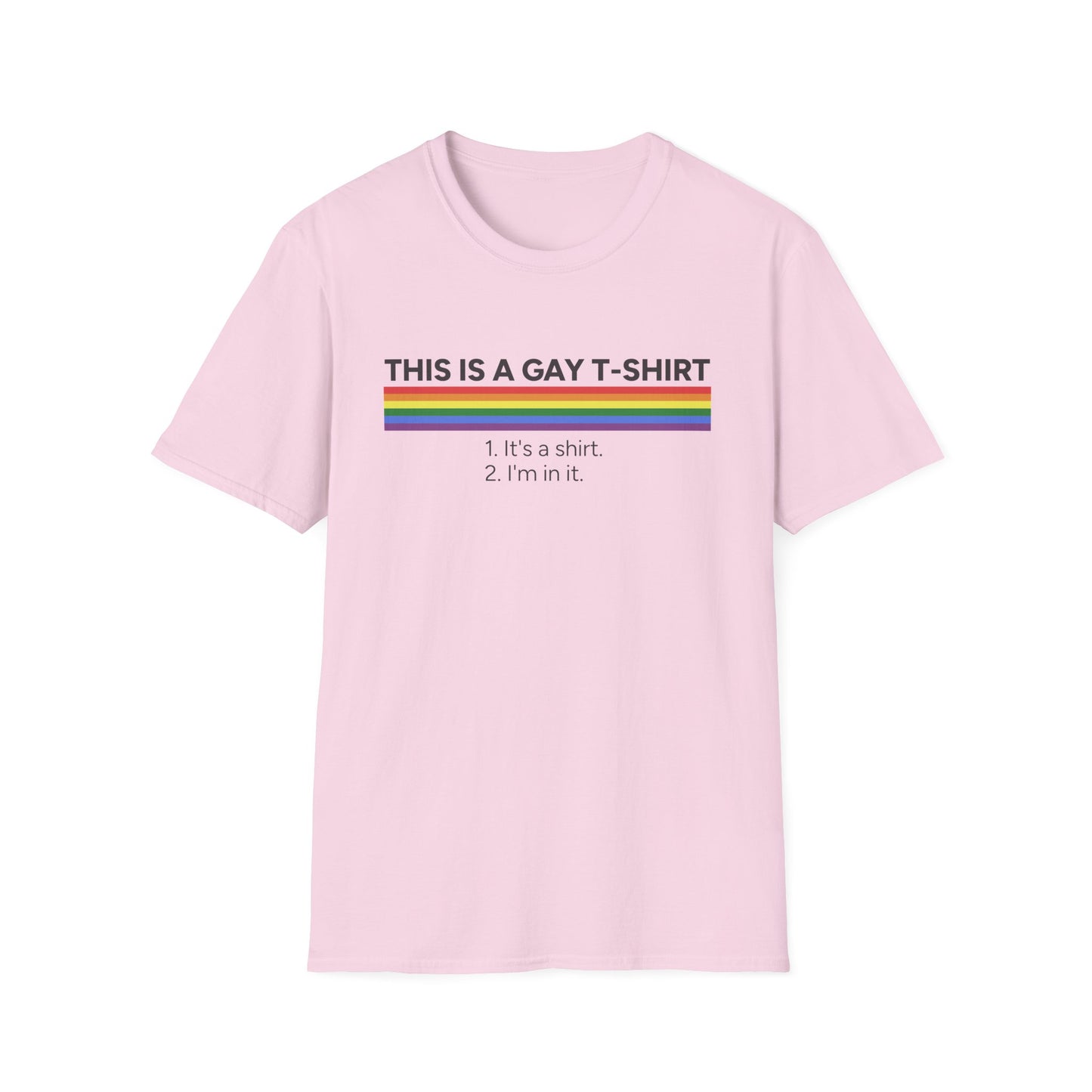 This is a Gay T-Shirt Unisex Graphic T-Shirt