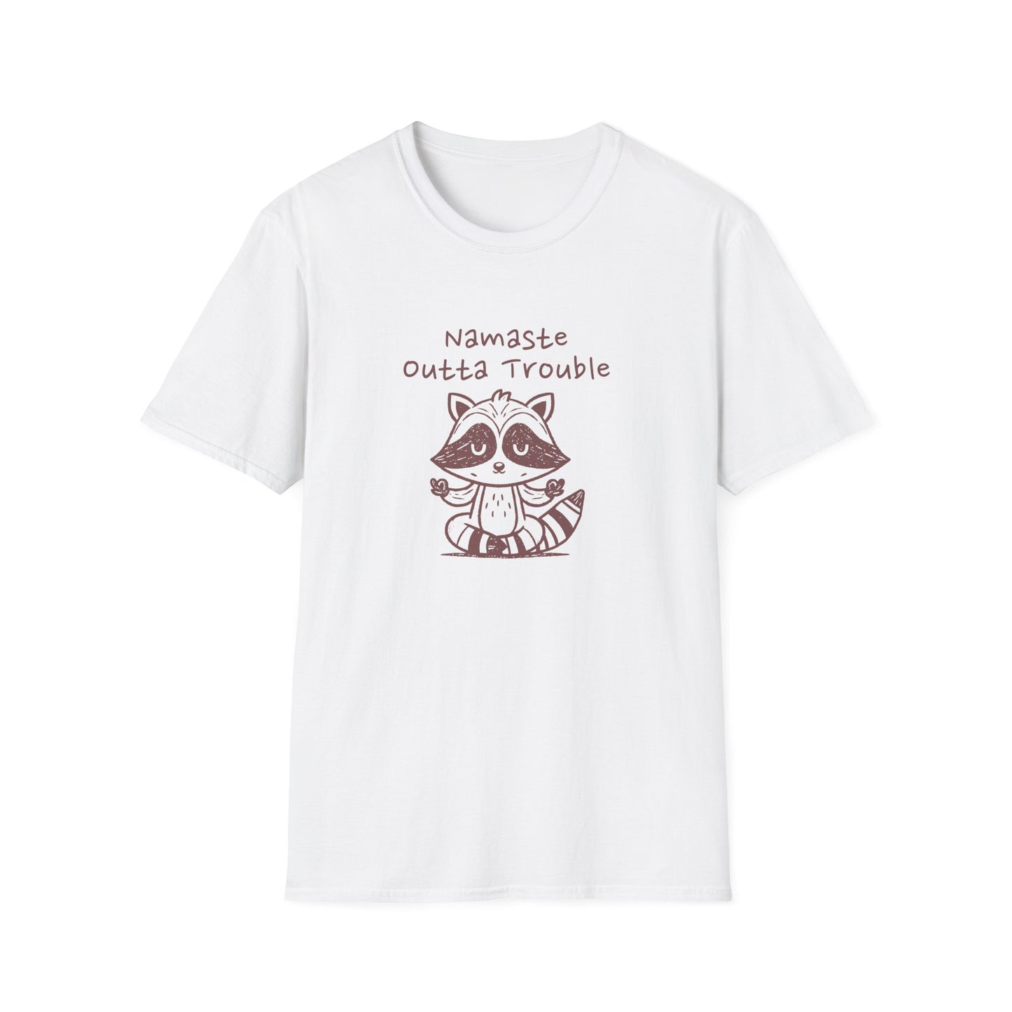 Namaste Outta Trouble Unisex Graphic T-Shirt
