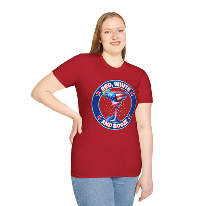 Red, White and Booze Unisex Graphic T-Shirt