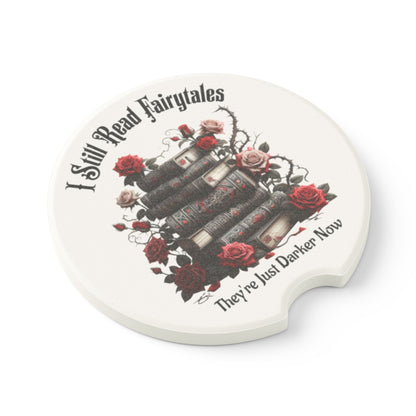 Dark Fairytale Soapstone Car Coaster Set of 1 or 2