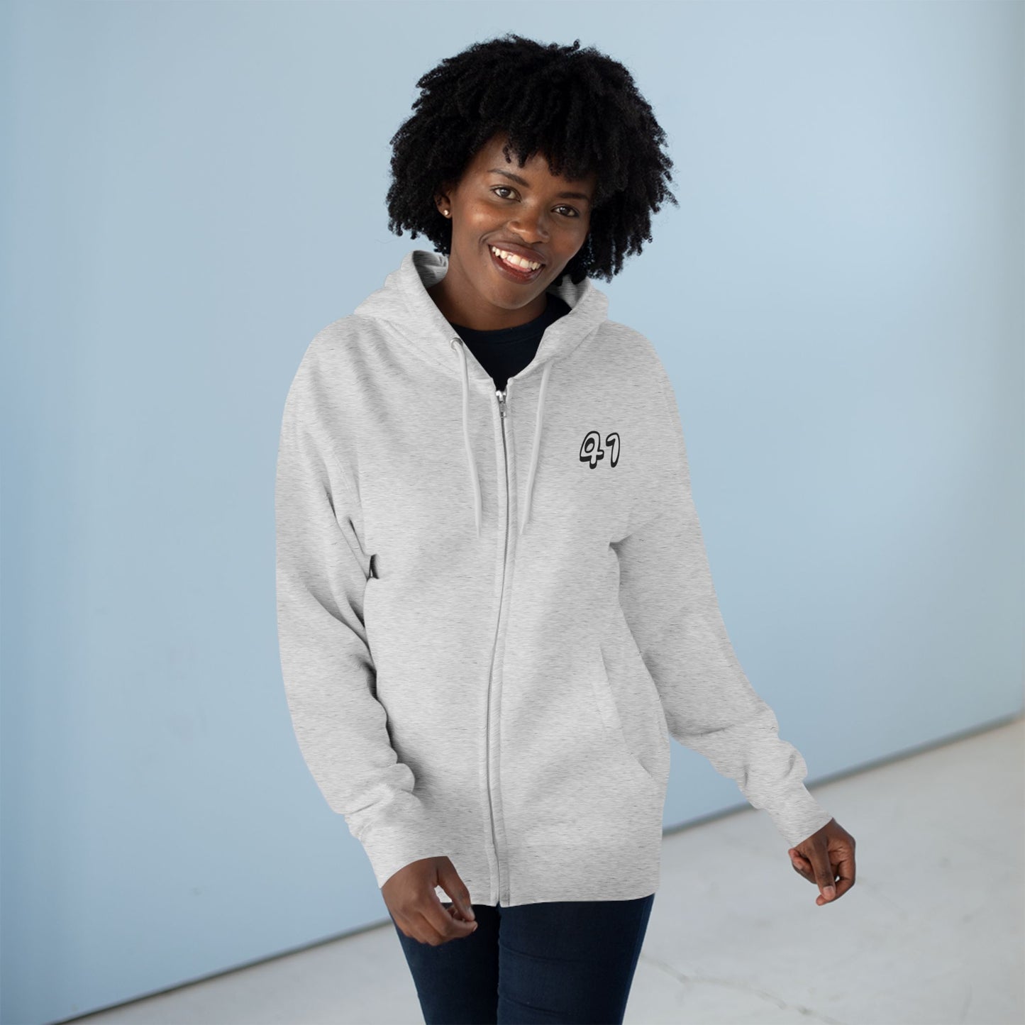 41 / 67 Meme Unisex Zip Hoodie